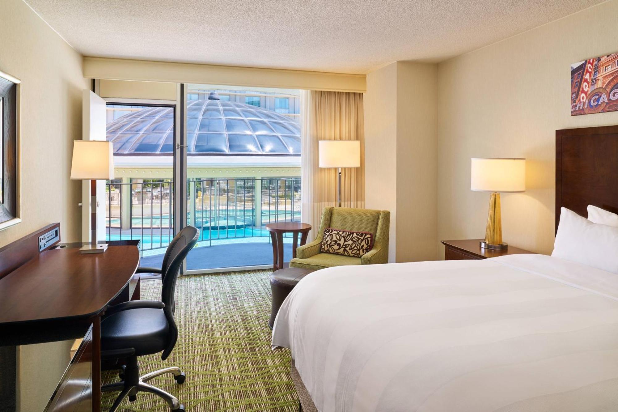 Marriott Chicago O'Hare Hotel Роузмънт Екстериор снимка