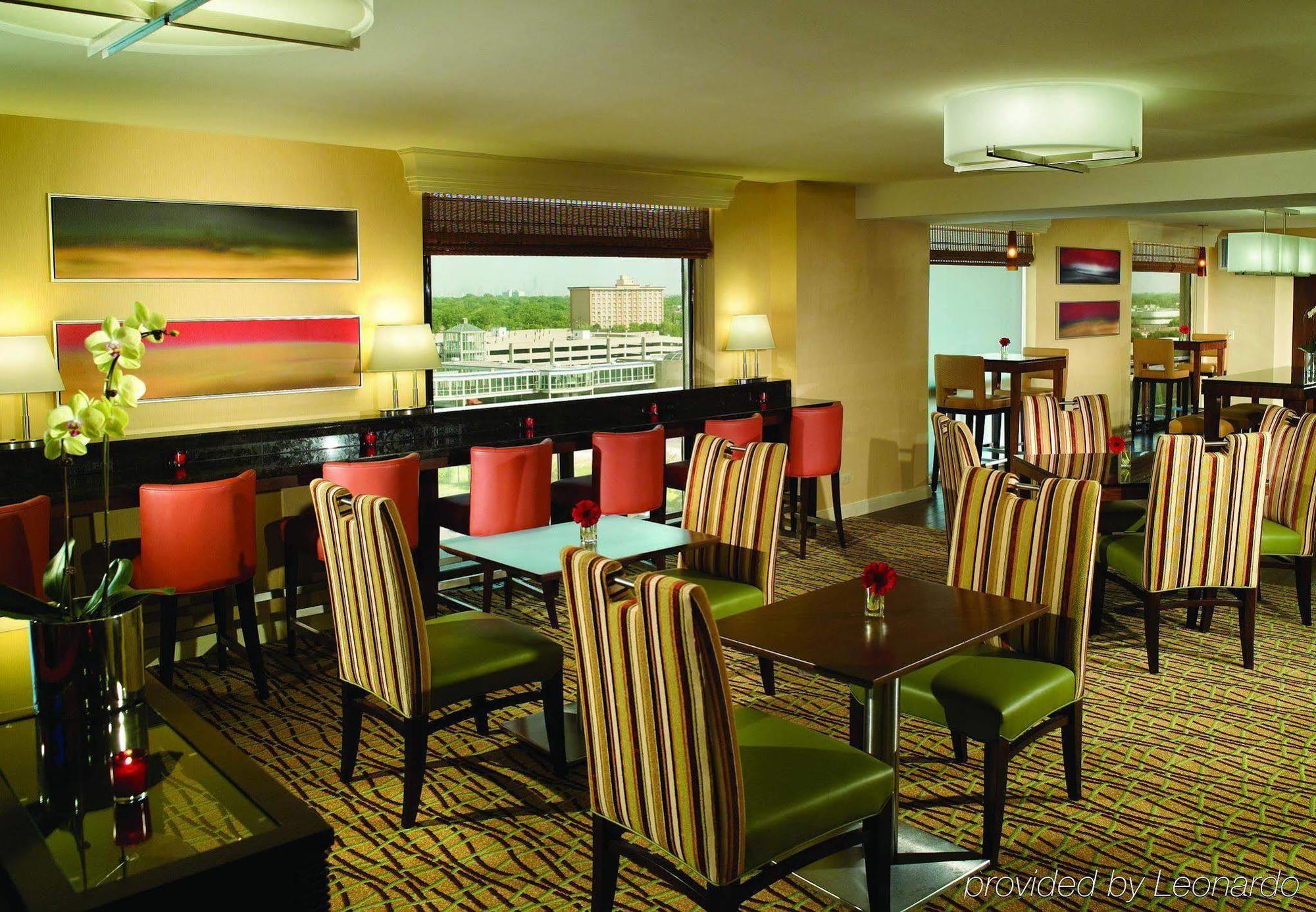 Marriott Chicago O'Hare Hotel Роузмънт Ресторант снимка